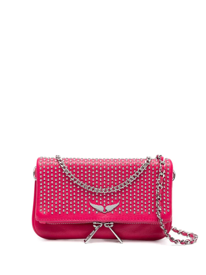 Bolsa Zadig&Voltaire De Mano Rock Nano Rosa Fucsia