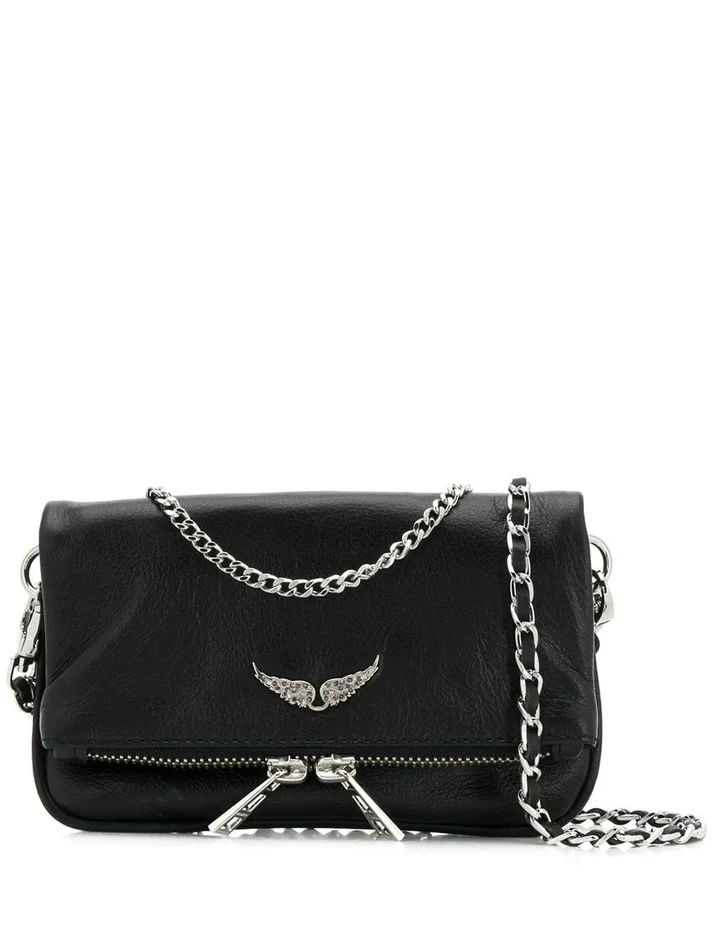 Bolsa Zadig&Voltaire Rock Nano Negro y Plata