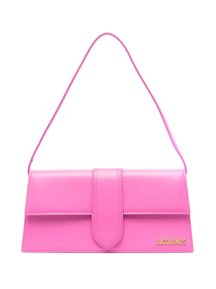 Bolsa Jacquemus De Hombro Le Bambino Long Rosa Flamingo