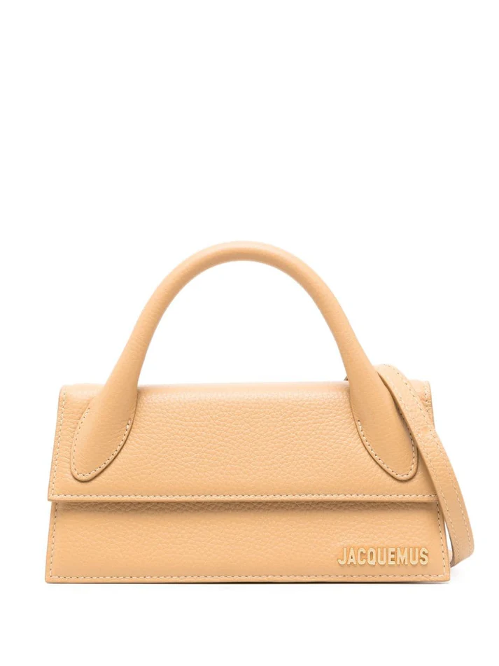 Bolsa Jacquemus De Mano Le Chiquito Marrón Camel