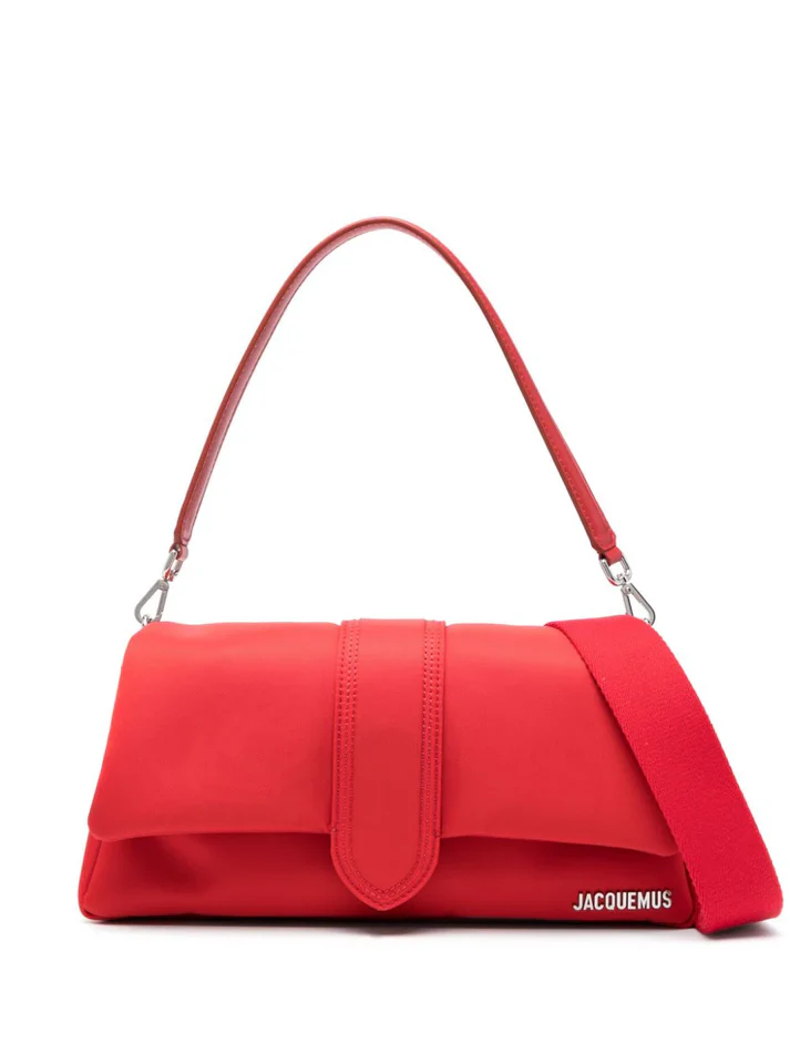 Bolsa Jacquemus De Hombro Le Bambimou Rojo Brillante